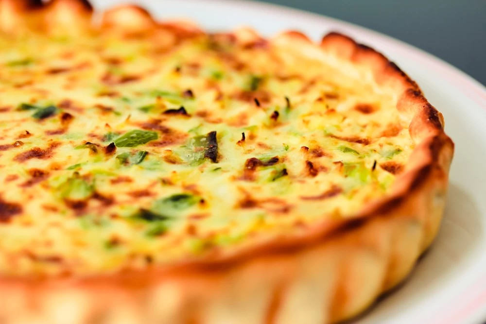 Tortas Salgadas e Quiches - QuicheAlhoPoro